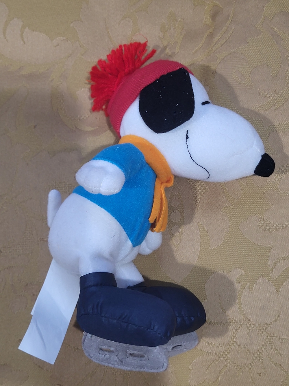 Peanuts Ice Skating Snoopy Plush Toy 9"